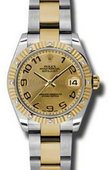 Rolex Datejust 178313 chcao 31mm Steel and Yellow Gold