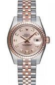 Rolex Datejust Ladies 179171 Pink MOP D 26mm Steel and Everose Gold