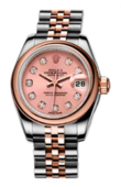 Rolex Datejust Ladies 179161 Pink D 26mm Steel and Everose Gold
