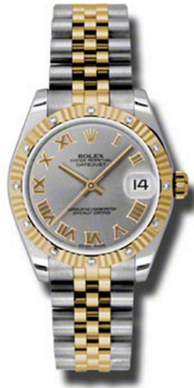 Rolex 178313 grj Datejust 31mm Steel and Yellow Gold  - фото 1