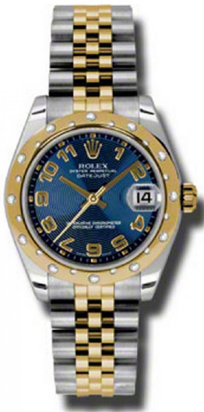 Rolex 178343 blcaj Datejust 31mm Steel and Yellow Gold  - фото 1