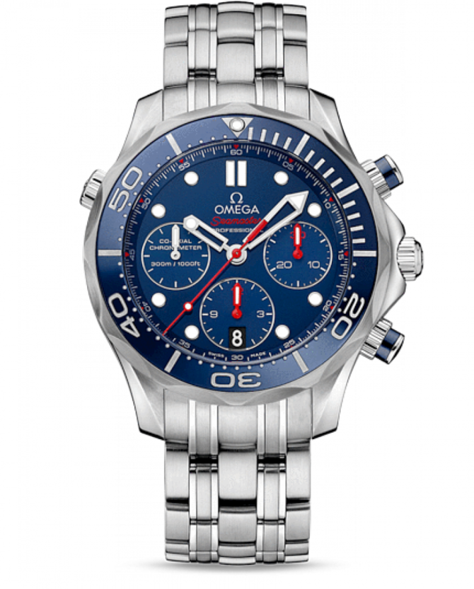 Omega 212.30.44.50.03.001 Seamaster Diver 300 M co-axial chronograph - фото 1