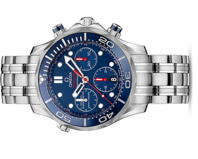 Omega 212.30.44.50.03.001 Seamaster Diver 300 M co-axial chronograph - фото 2