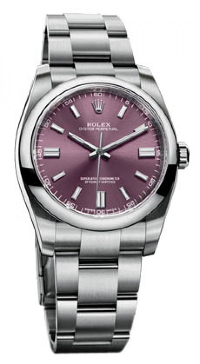 Rolex 116000 Red Grape Oyster Perpetual No Date - фото 1