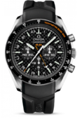 Omega Speedmaster 321.92.44.52.01.001 HB-Sia co-axial GMT chronograph numbered edition
