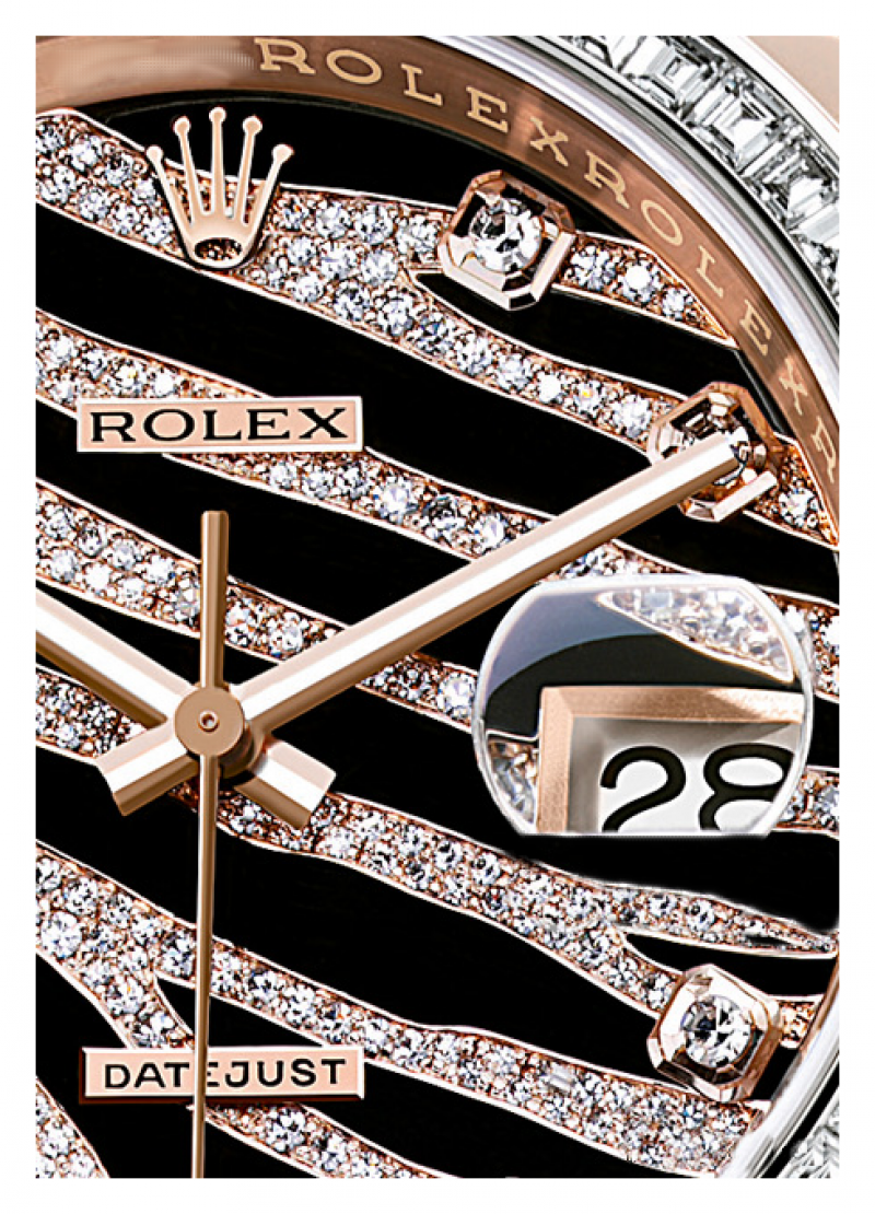 Женские часы Royal Pink 36mm Everose Gold (116185 BBR Royal Pink