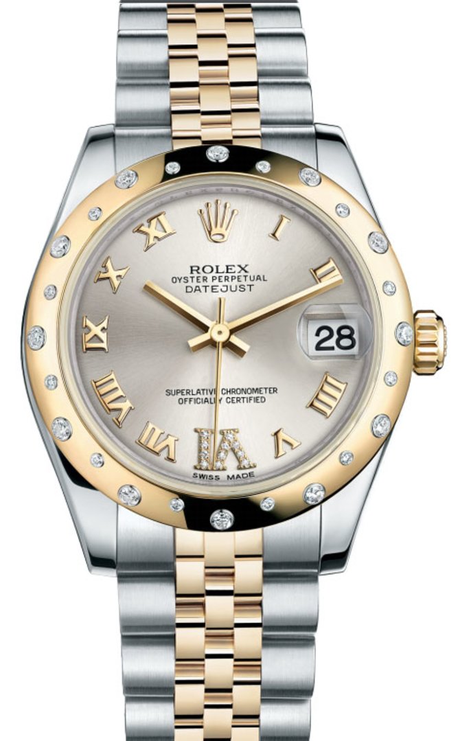 Rolex 178343 sdrj Datejust 31mm Steel and Yellow Gold 