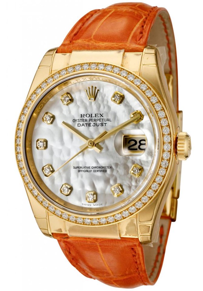 Rolex 116188 White MOP D Datejust 36mm Yellow Gold - фото 2