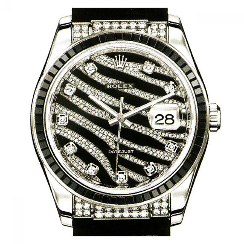 Женские часы 36mm White Gold (116199-SANR) - купить в Украине по