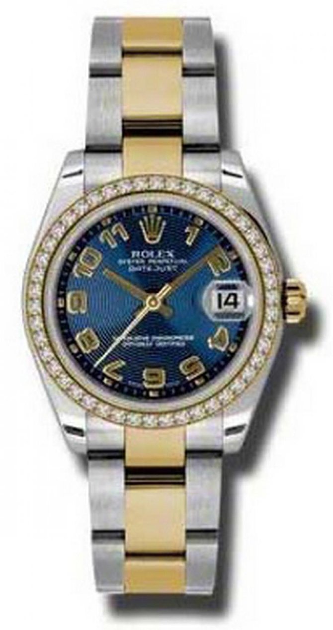Rolex 178383 blcao Datejust 31mm Steel and Yellow Gold  - фото 1