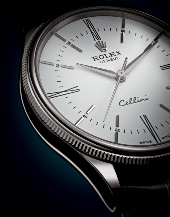 Rolex 50509 white dial Cellini Time - фото 6