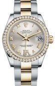 Rolex Datejust 178383 sdro 31mm Steel and Yellow Gold 