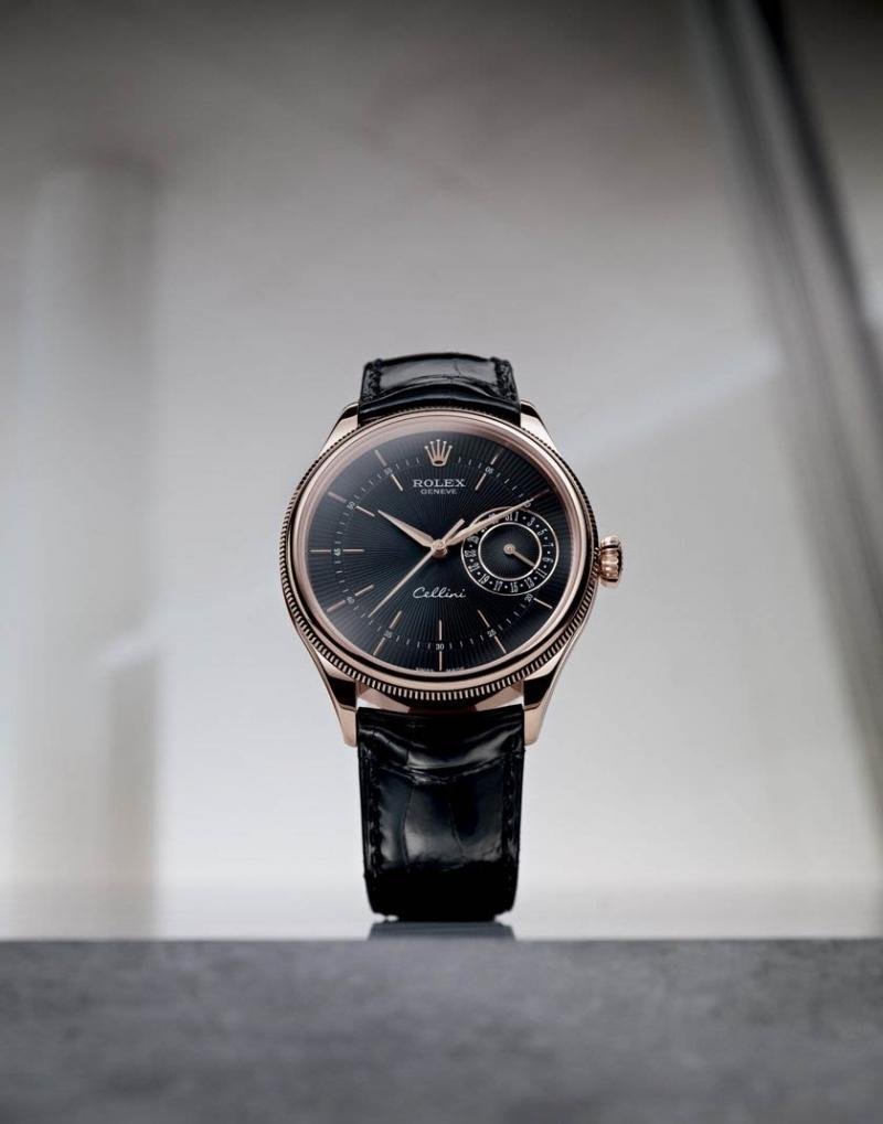 Мужские часы Date (50515 black dial 