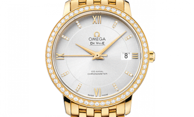 Omega 424.55.37.20.52.002 De Ville Ladies Prestige co-axial 36,8 мм - фото 3