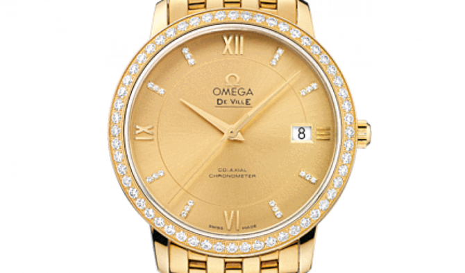 Omega 424.55.37.20.58.001 De Ville Ladies Prestige co-axial 36,8 мм - фото 3