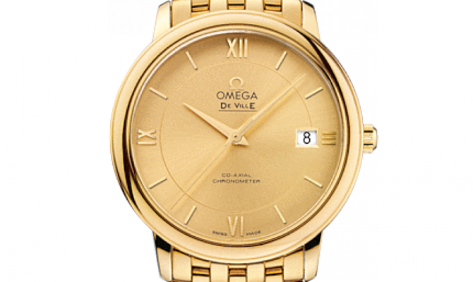 Omega 424.50.37.20.08.001 De Ville Prestige co-axial 36,8 мм - фото 3
