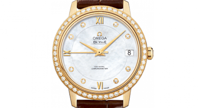 Omega 424.58.33.20.55.002 De Ville Ladies Prestige co-axial 32,7 мм - фото 3