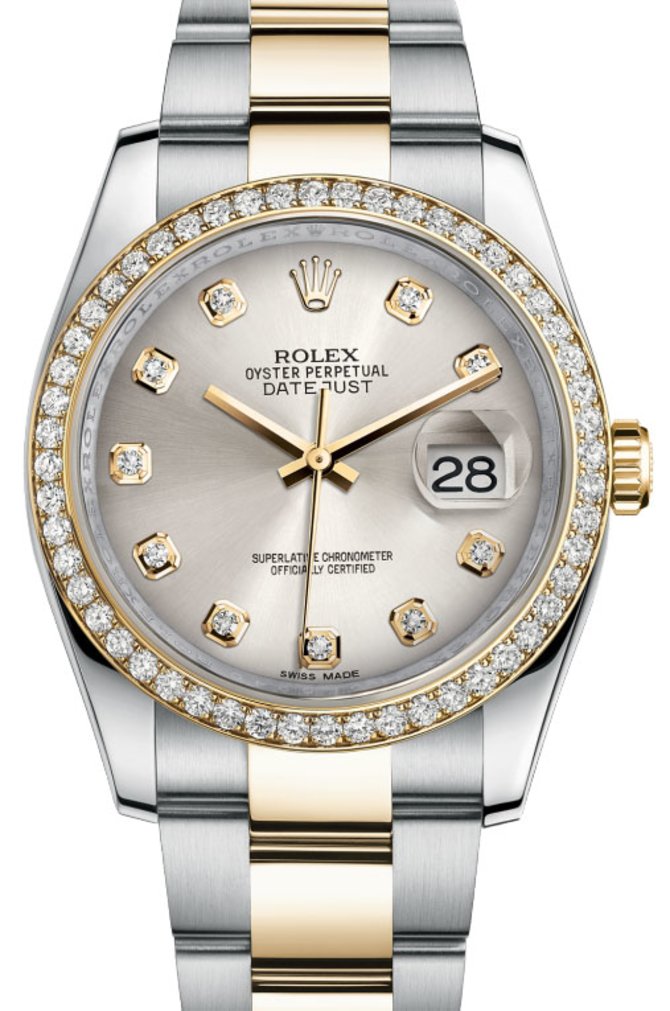 Rolex 116243 sdo Datejust 36mm Steel and Yellow Gold