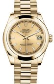 Rolex Datejust 178248 chip 31mm Yellow Gold