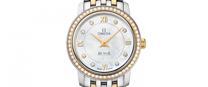 Omega 424.25.24.60.55.001 De Ville Ladies Prestige quartz 24,4 mm - фото 3