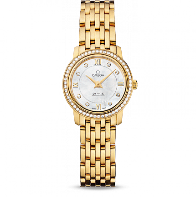 424.55.24.60.55.001 Omega Prestige quartz 24,4 mm De Ville Ladies