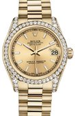 Rolex Datejust 178158 chip 31mm Yellow Gold