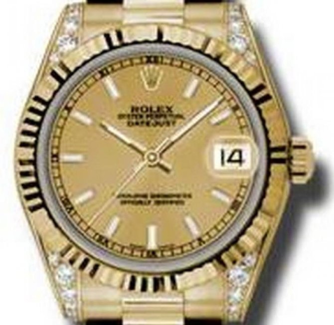 Rolex 178238 chip Datejust 31mm Yellow Gold - фото 2