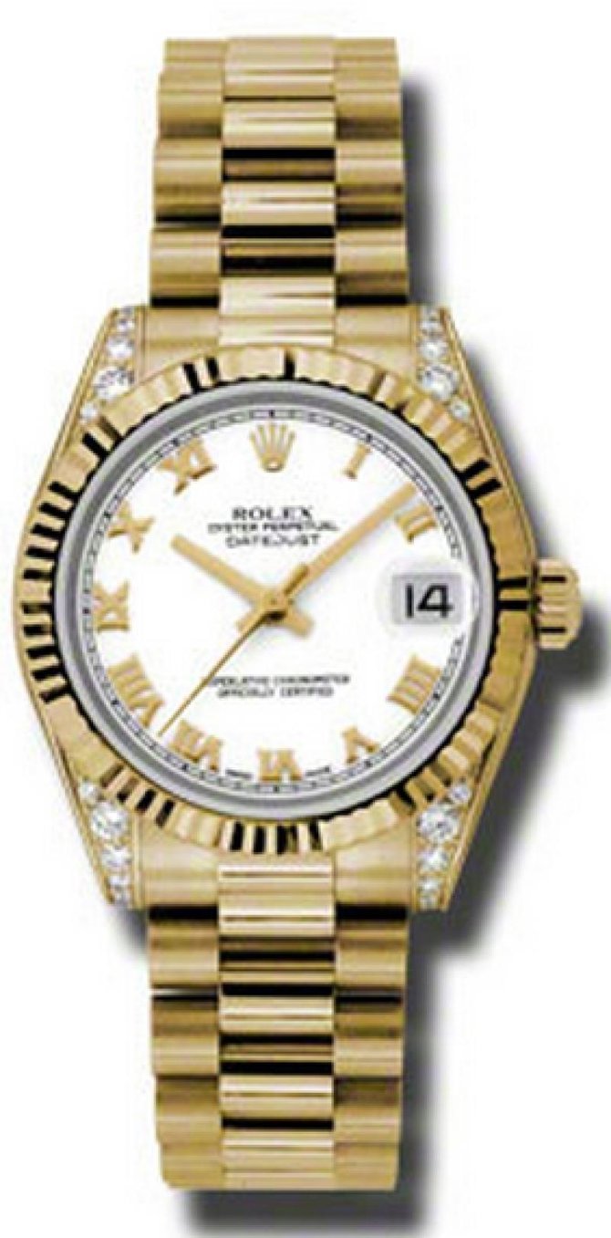 Rolex 178238 wrp Datejust 31mm Yellow Gold - фото 1