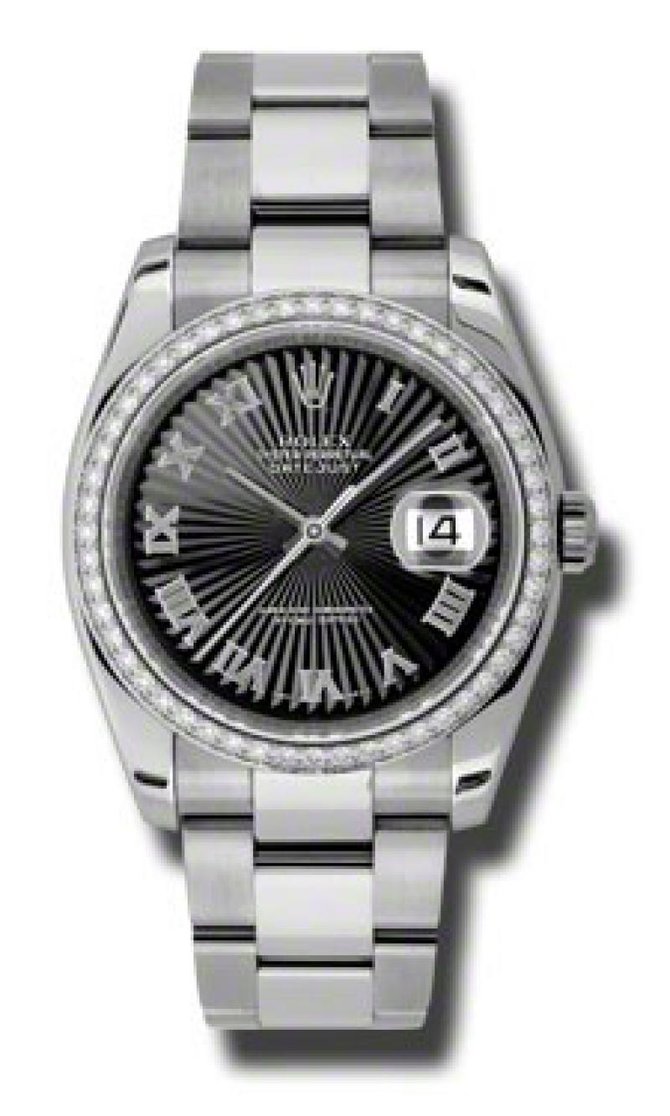 Rolex 116244 bksbro Datejust 36mm Steel and White Gold - фото 1