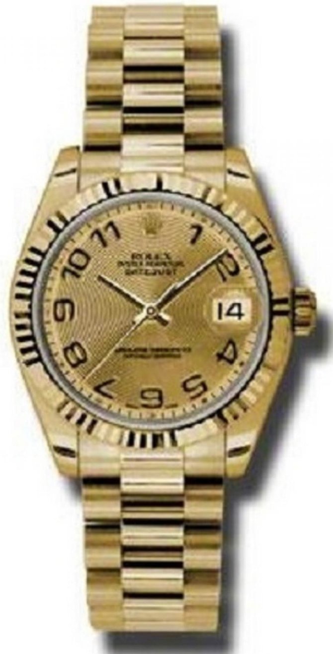 Rolex 178278 chcap Datejust 31mm Yellow Gold - фото 1
