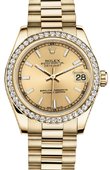 Rolex Datejust 178288 chip 31mm Yellow Gold 