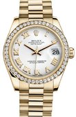 Rolex Datejust 178288 wrp 31mm Yellow Gold