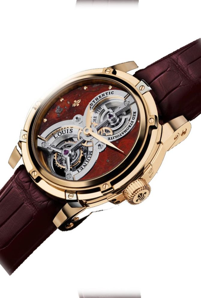 Louis Moinet Red Stromatolite RG Limited Editions Treasures of the World Red Stromatolite RG - фото 3