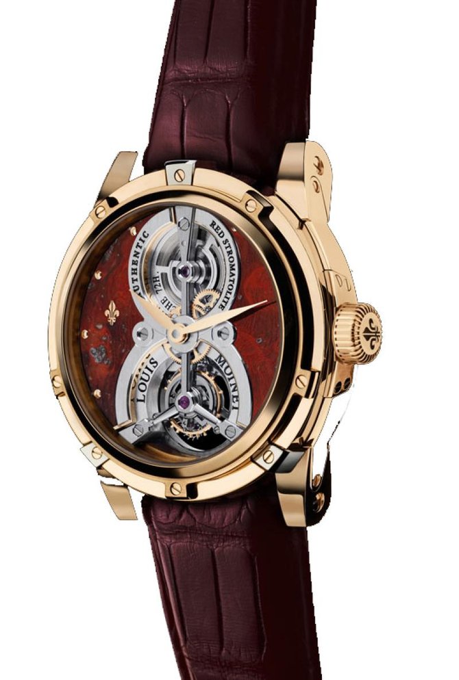 Louis Moinet Red Stromatolite RG Limited Editions Treasures of the World Red Stromatolite RG - фото 1