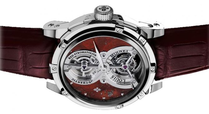 Louis Moinet Red Stromatolite Limited Editions Treasures of the World - фото 3