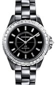 Chanel Часы Chanel J12 Black H3155 J12 Chromatic Diamond Baguette 38 mm H3155