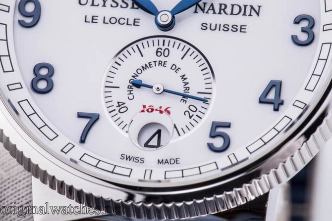 Ulysse Nardin 1183-126-3/60 Marine Manufacture Chronometer 43 mm Steel - фото 11