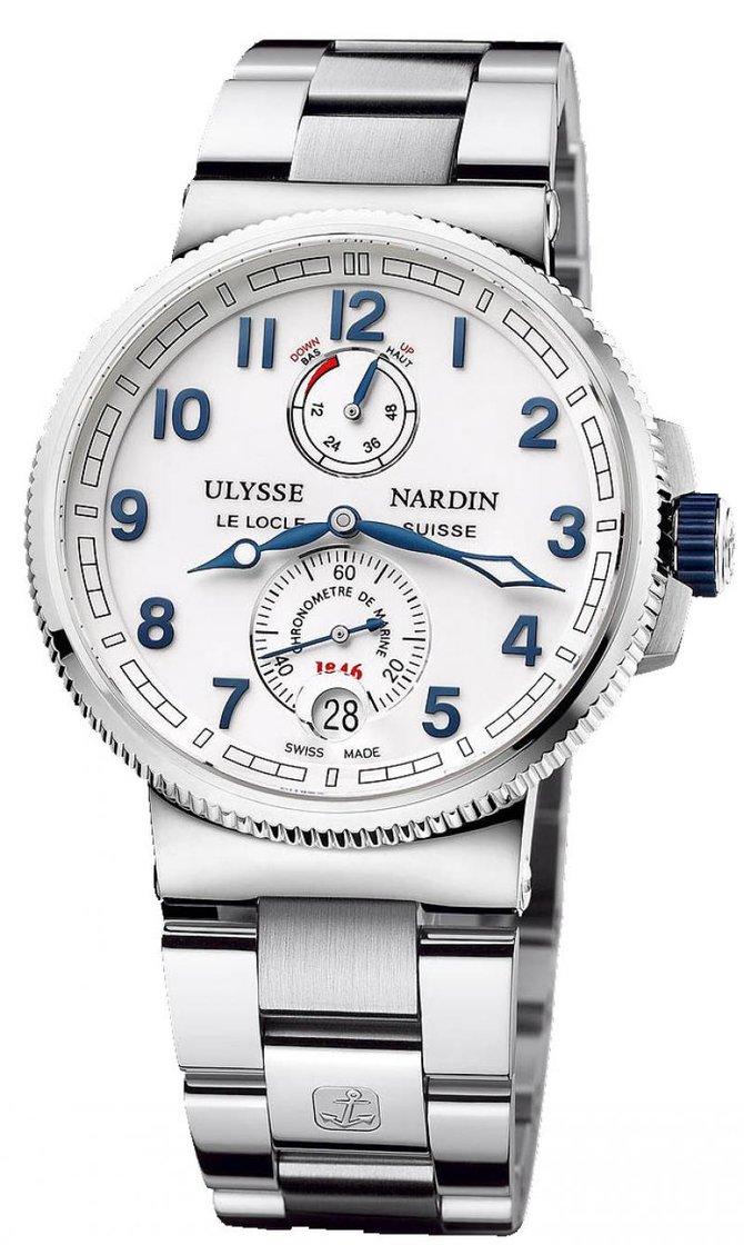 Ulysse Nardin 1183-126-7M/60 Marine Manufacture Chronometer 43 mm Steel