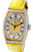 Franck Muller Cintree Curvex 5850 SC CHR MET D Yellow Chronometro