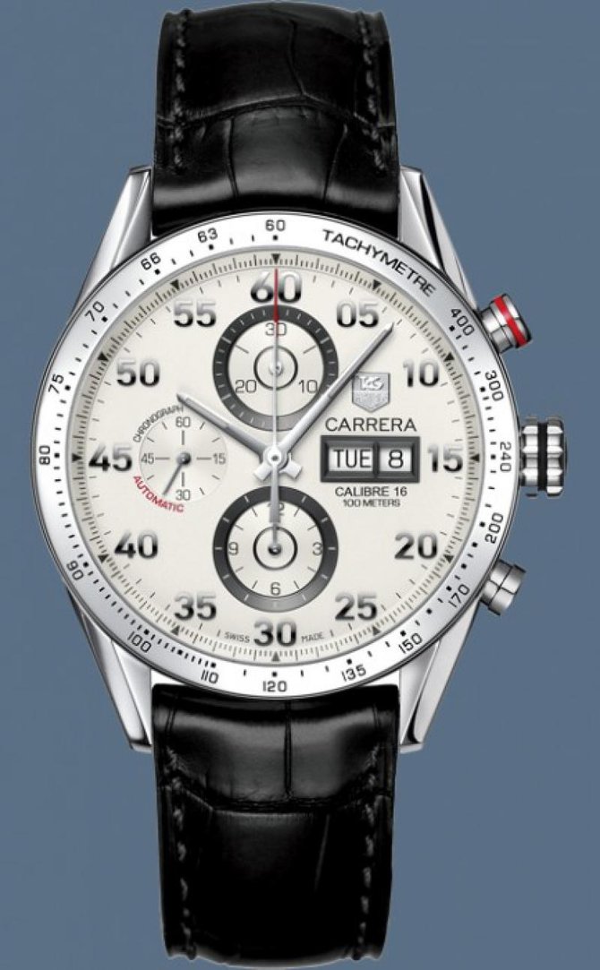 Tag Heuer CV2A11.FC6235 Carrera Calibre 16 Day Date Automatic Chronograph 43 mm - фото 4