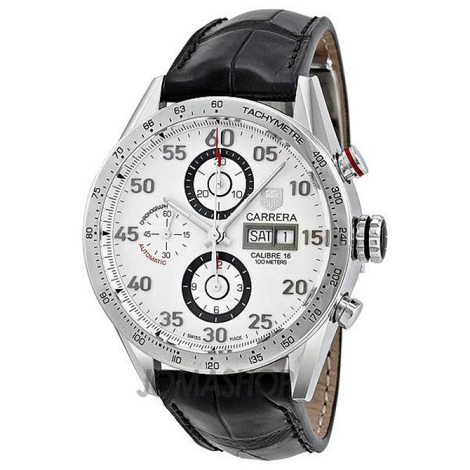 Tag Heuer CV2A11.FC6235 Carrera Calibre 16 Day Date Automatic Chronograph 43 mm - фото 8