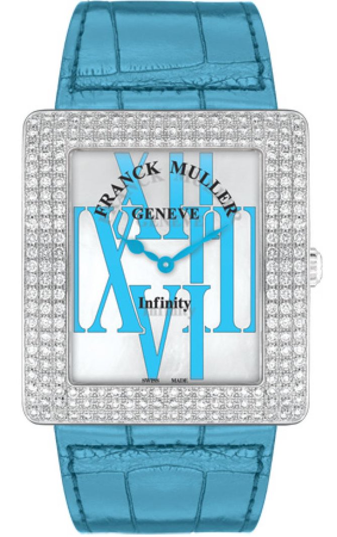 Franck Muller 3740 QZ R AL D Blue Infinity Reka 
