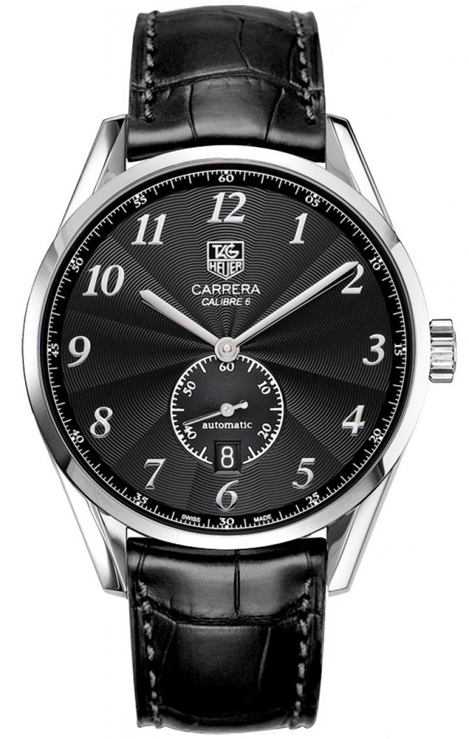Tag Heuer WAS2110.FC6180 Carrera Calibre 6 Heritage Automatic Watch 39 mm - фото 2