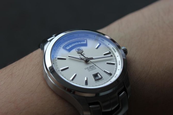 Tag Heuer WJF2011.BA0592 Link Calibre 5 Day Date Automatic 42 mm - фото 6