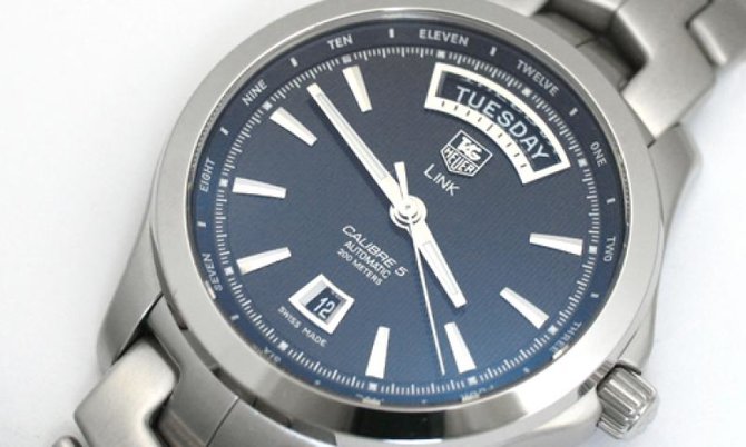 Tag Heuer WJF2010.BA0592 Link Calibre 5 Day Date Automatic 42 mm - фото 2