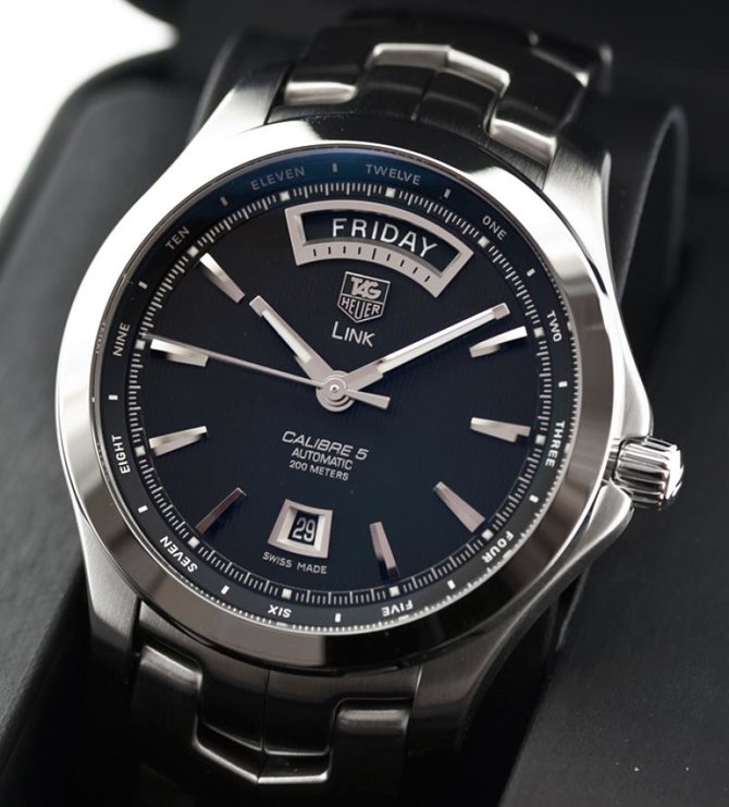 Tag Heuer WJF2010.BA0592 Link Calibre 5 Day Date Automatic 42 mm - фото 3