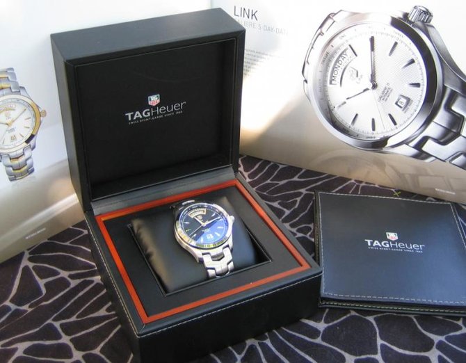 Tag Heuer WJF2010.BA0592 Link Calibre 5 Day Date Automatic 42 mm - фото 4