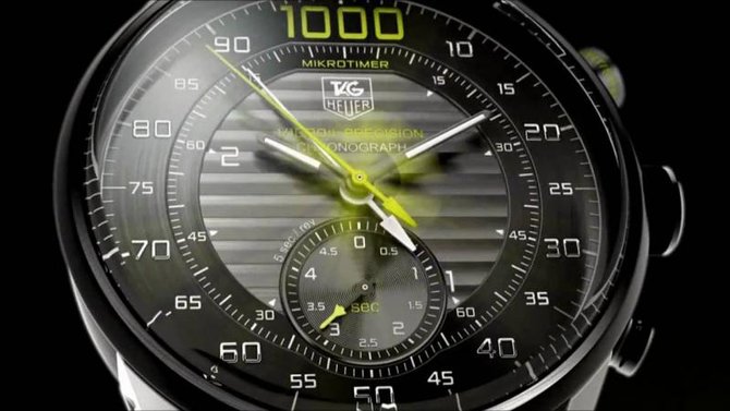 Tag Heuer TAG Heuer MIKROTIMER Flying 1000 Concept chronograph SLR Microtimer Flying 1000 Concept - фото 6