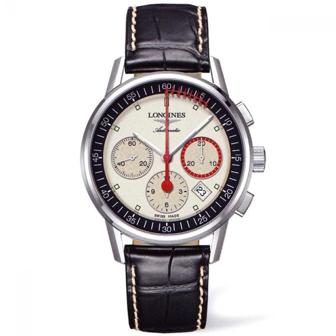Longines L4.754.4.72.4 Heritage Heritage Collection - фото 3