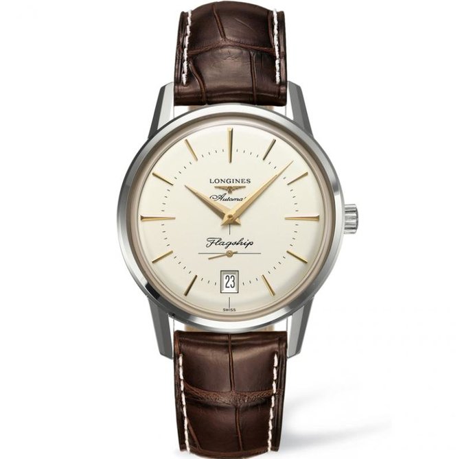 Longines L4.795.4.78.2 Heritage Heritage Collection - фото 3